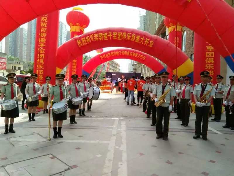 南阳庆典礼仪哪里找？南阳军乐团(图1)